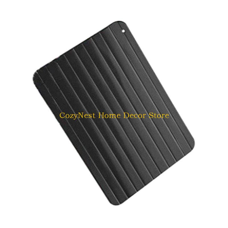 92MF Безопасная и эффективная размораживающая доска Домашний кухонный гаджет для морозной алюминиевая размораживающая доска для быстрого использования