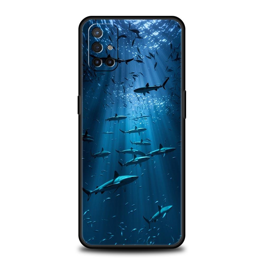 Shark Phone Case For OnePlus 15 13 12 11 10 9 8 15T 13T 10T 7T Pro 13R 12R 9RT 8T Nord 4 N10 2T CE 2 3 5G Cover