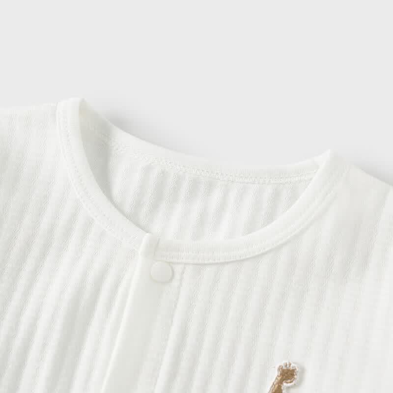 TONGTAI Baby Short Sleeve Cotton Romper