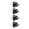 4pcs ABS Primer Bulb 530047721 Chainsaw Primer Bulb Chainsaw Parts  Parts Replacement