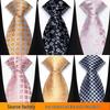 2026 Men's Houndstooth Gold Tie - Perfect for Weddings and Business