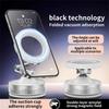 X30 360° Vacuum Magnetic Car Phone Holder Suction Cup Foldable Cell Phone Stand Mount for Auto/Car