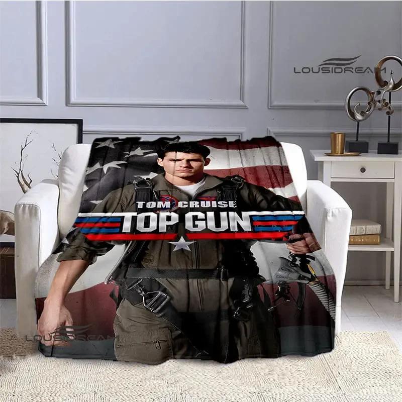 Classic Movie Top Gun Blanket Fashion Warm Blanket Flannel Blanket Bed Linings Home Travel Blanket Bed Linings Birthday Gift