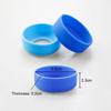 SW 16 Colors 5.5CM Threaded Silicone Cup Bottom Cover 55MM Coaster Sleeve Sheath Cup Bottom Ring Wear-resistant Bottom Cover