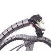 Cable Management Tube for Electric Wires - Soft Wrap for Computer, Monitor, and Power Cords.