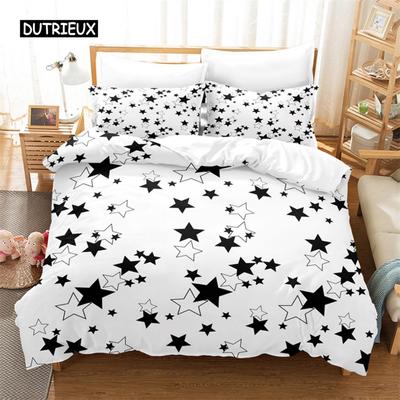 Sterne Bettwäsche Set Bettbezug Set 3d Bettwäsche Digitaldruck Bettwäsche Queen Size Bettwäsche Set Mode-Design