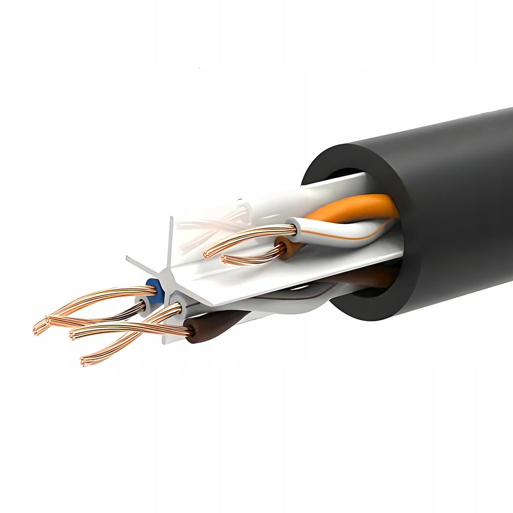 Patchcord U/UTP 6 Montis RJ45 / RJ45 network cable 15 m black INTERNET