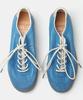 Wetheroad Wtrd3127 Rindsleder gewaschen Bundeswehr Sneaker Himmelblau