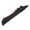 Archery Arrow Quiver Holding 20 Arrows Leather Archery Arrow Holder for Field Practice Black