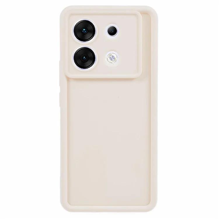 

Для Infinix Zero 30 5G чехол утолщенный противоударный чехол для мобильного телефона TPU - бежевый