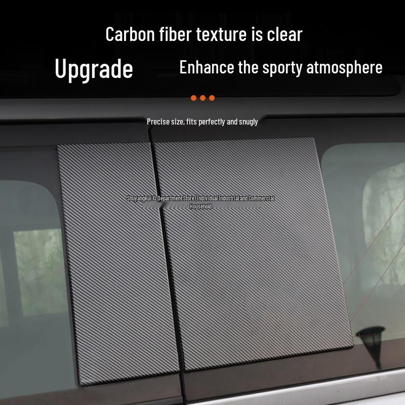 2025 Land Rover Defender 110/130 C-Säule Hintere Seitenfenster Verkleidungsschutz Panel Zubehör