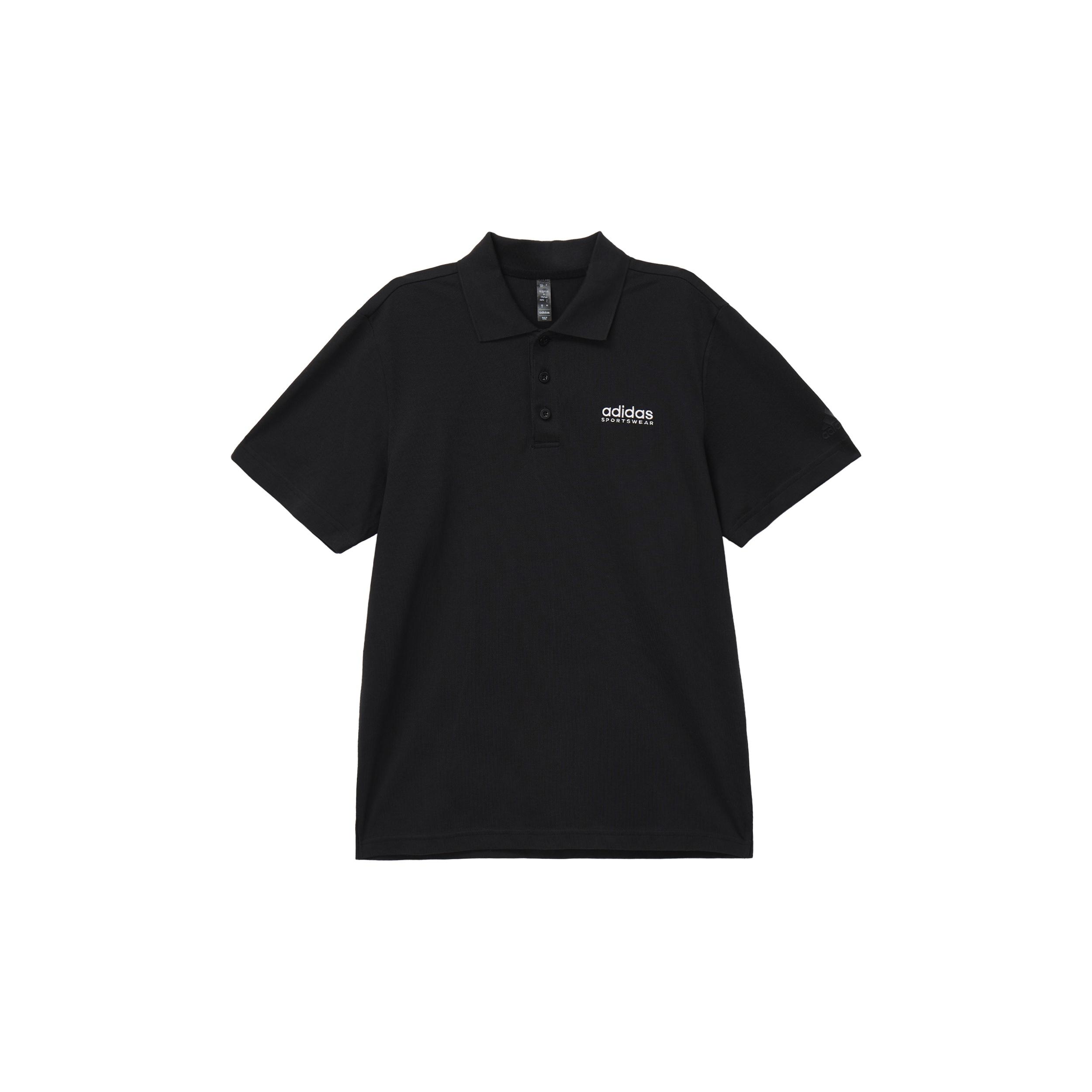 adidas Sport Polo Shirt Asia Sizing Black Men s JI9052 L