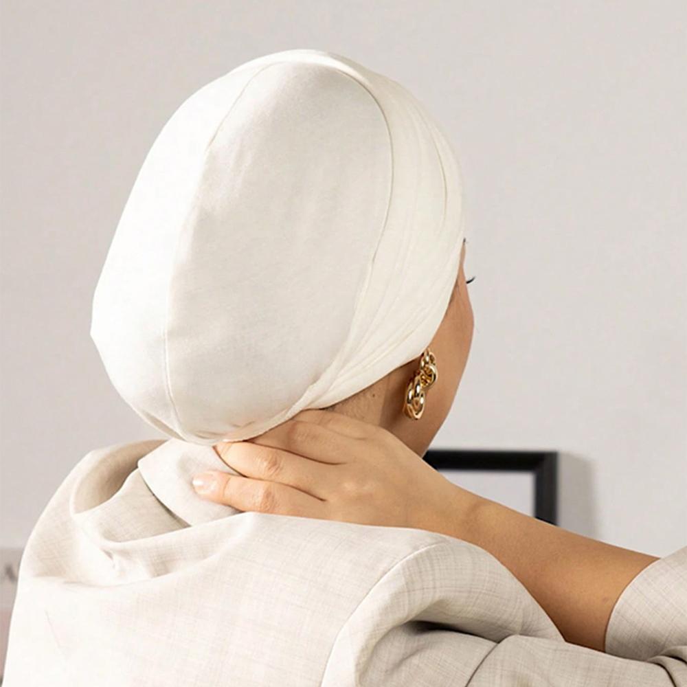Premium Modal Jersey Instant Hijab Muslim Underscarf Caps Cotton Stretch Turban Cap Islamic Underscarf Bonnet Headscarf Headband