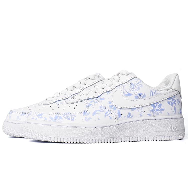 Nike Air Force 1 Low top Skateboard Shoes Women's Pure White DD8959-100(Team-)