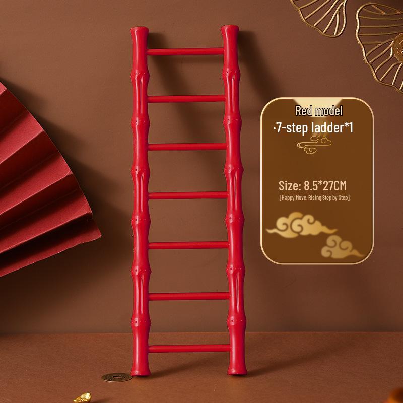 

Housewarming Joy: New Home Decoration Set – Ladder-Step Rise Ornaments for Moving-In Ceremony