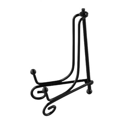 Aufbewahrungsständer Tablettstütze Schwarze Eisenplatte Ausstellungsständer