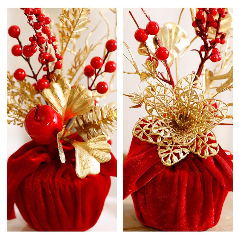 Floral Diy Plastic Home Decor Insert Branches Christmas Festive Setting Supplies