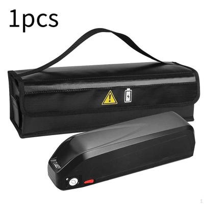Electric Bike Battery Bag Storage Guard Handbag with Handles Bicycle Charging Lipo