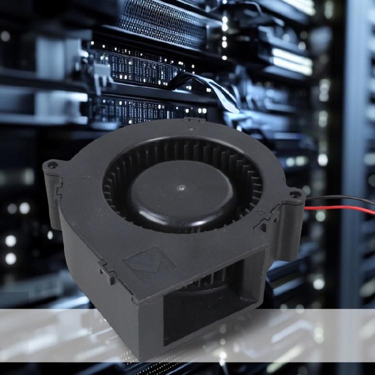 12V 2.4A High Speed Blower Fan 4500RPM Blower Fan 97x33mm For Efficient Cooling In 3D Printing PC CPU Systems