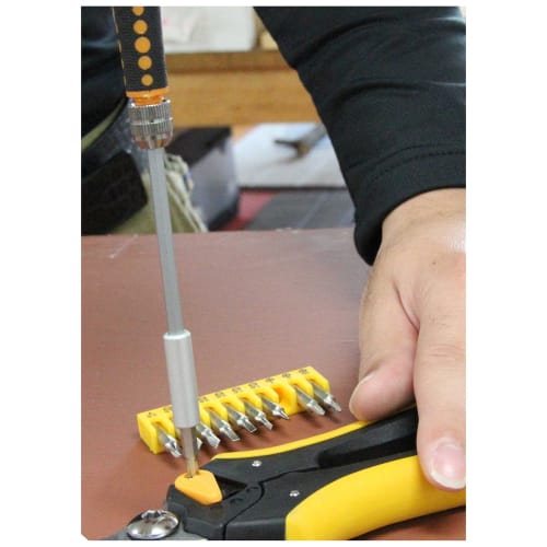 E-Value Precision Screwdriver Set, 30 Interchangeable Bits + Handle + Extension Bar, EPS-650