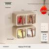 Wall-Mounted Punch-Free Spice Box Set: Multifunctional Kitchen Seasoning Jars