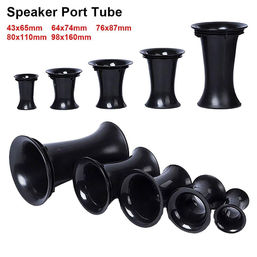 1Pcs Voice Part Speaker Port Tube Subwoofer Bass Sound Box Port  For Reflex Inverted Audio Woofer