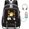 Schoolbag Animation Volleyball Junior Peripheral Multifunctional USB Headset Large Capacity Men's Business Backpack
