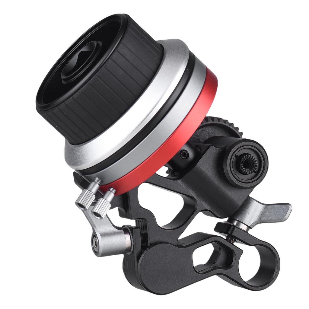 Wireless Follow Focus with A B Stops 15mm Rod Clamp for DSLR Mirrorless Cameras Fits Up To 114mm Diameter Lenses