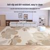 Modern Simple Loop Velvet Carpet for Living Room and Bedroom - Autumn/Winter 2024