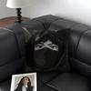 Design BBeny JJr Rapper Cushion Cover Natural Linen Organic Fabric DoubleSided Printing Sofa Home Decor Gift Pillow Case