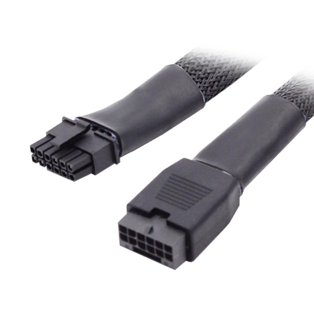 PW-043-BK 12VHPWR ATX3.0 PCI-E 5.0 Power Modular Extension Cable for 3080 3090TI PSU 16Pin 12+4P Graphics Card