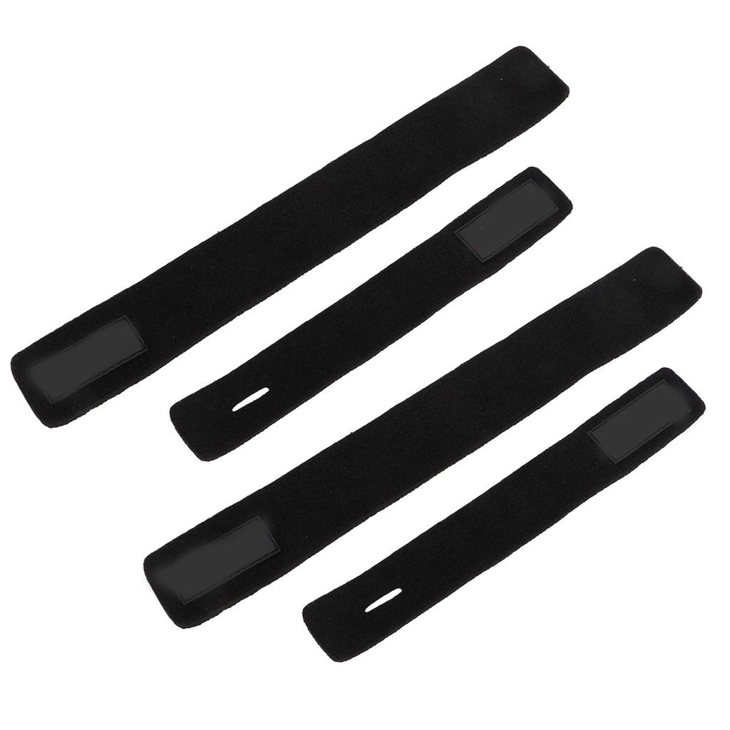 4Pcs Fishing Rod Strap Rubber Elastic Fishing Rod Wrap Pole Straps for Outdoor Fishing
