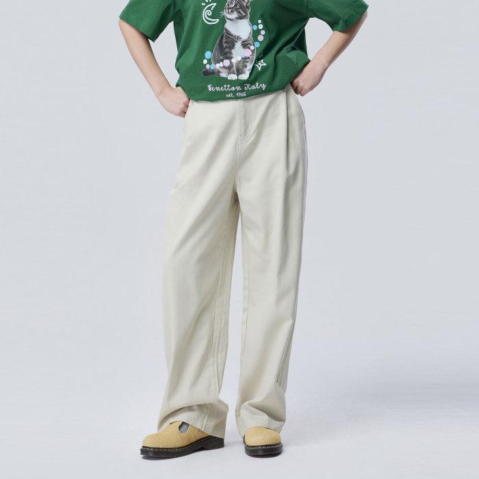 Benetong Back-Banding Lyocell Pants_Bapt04611Bg