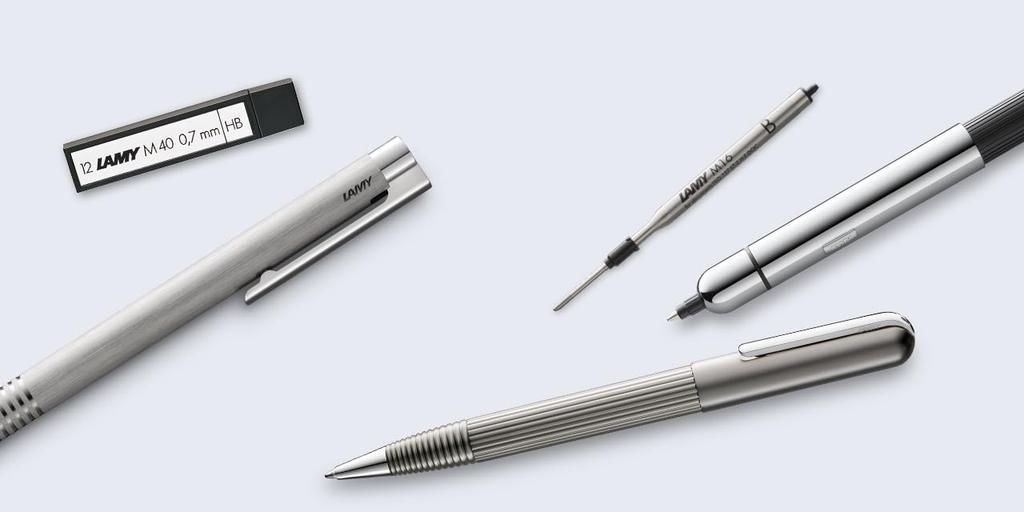 LAMY Ballpoint Pen LM16BK M Black Refill/Ink (Medium Nib)