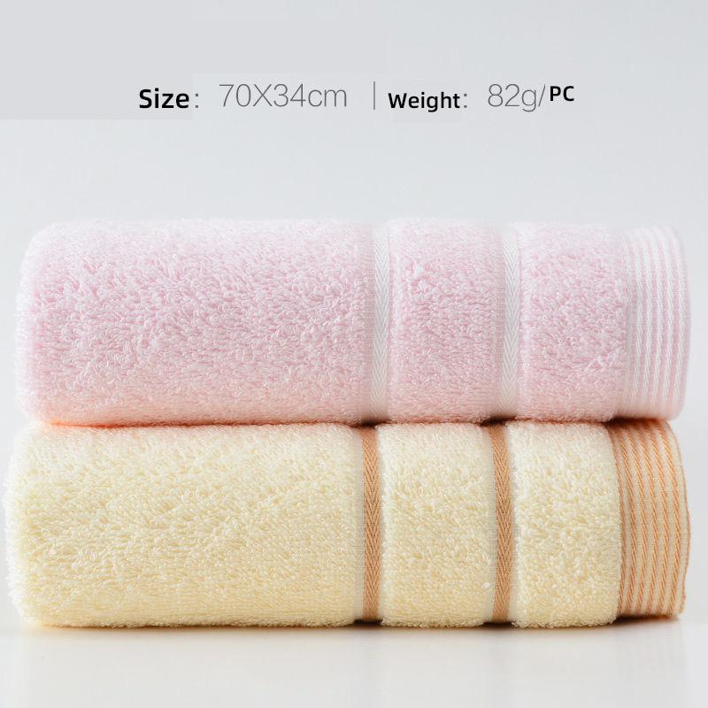 Pure Cotton Towel, Soft and Thick for Washing Face, Absorbs Water, and Wipes Face. Adult Men and Women Can Take a Shower Without Shedding Hair
