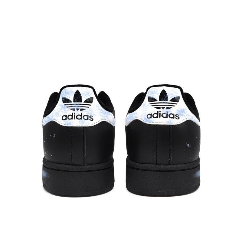 Adidas Originals Superstar 2 Ink Dyed Blue Silk Abrasion Resistant, Lightweight, Balanced Low top Skateboard Shoes JI0079(Team1267-)