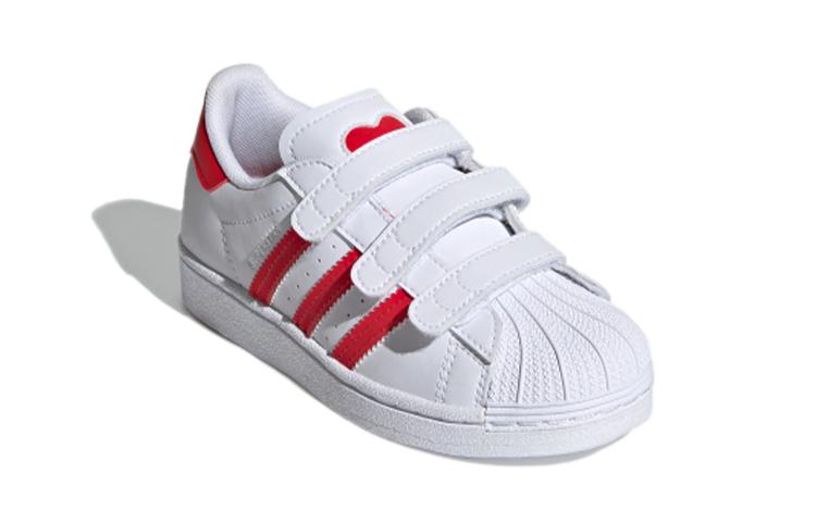 adidas Originals Superstar Collection CF C Abrasion Resistant Abrasion Resistant Low Top Kids' Skateboarding Shoes FZ0643