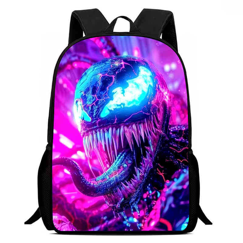 Venom 3 After a Dance Anime Backpack Student School Bag Computer Bag