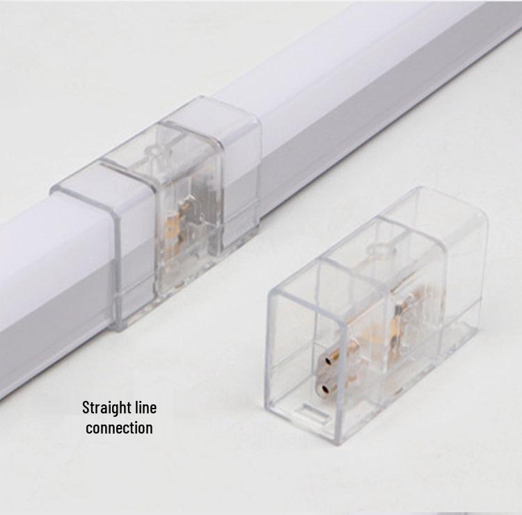 LED Honeycomb Lamp Kit: Splicing Accessories with Three Tubes, Corner Connectors, and Transparent All-Plastic Workstation Lamp