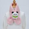 Cute Cartoon Panda Plush Scarf for Kids - Windproof & Thickened Winter Neck Warmer
