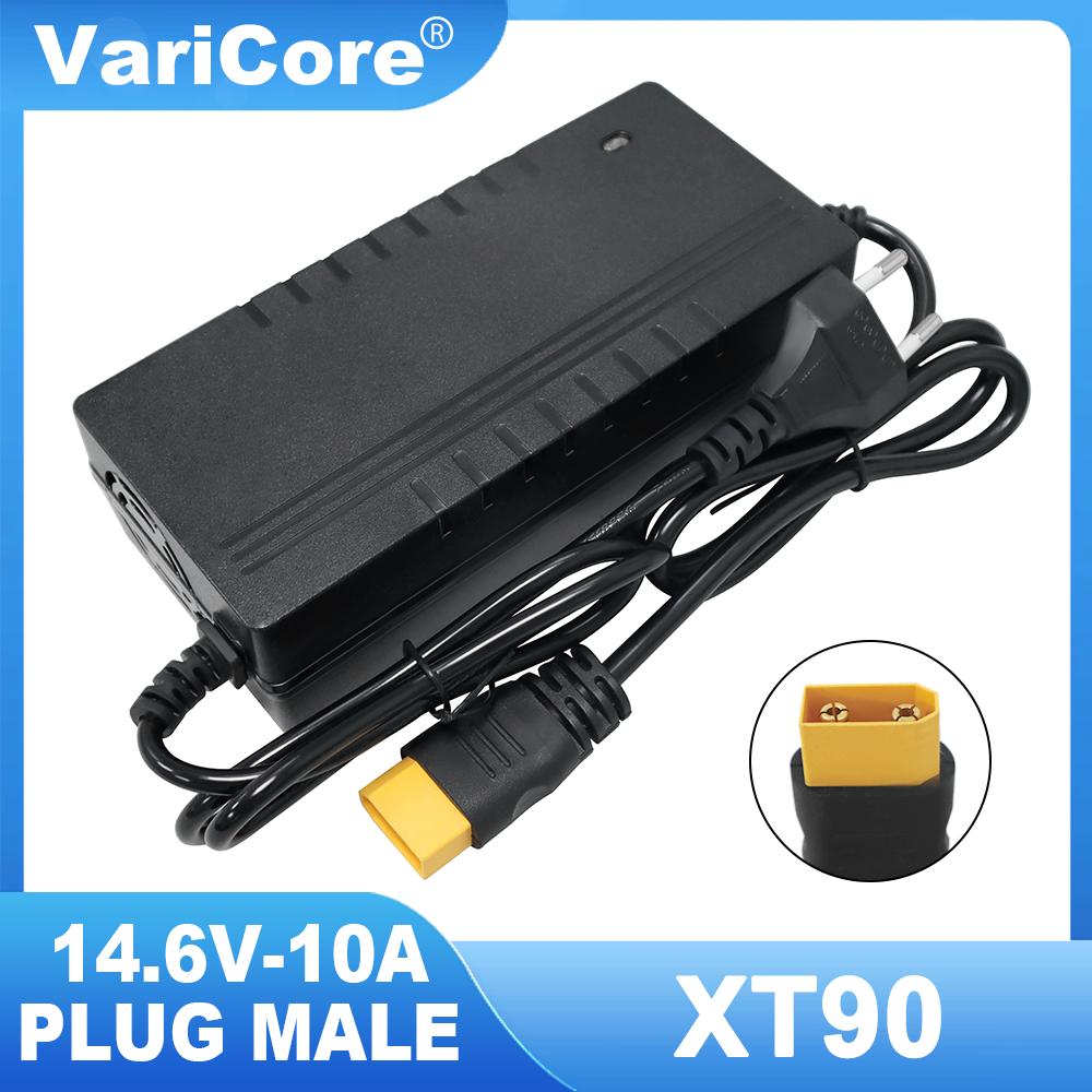 VariCore 14.6V 20A/10A Smart Lifepo4 Battery Charger 110-220V 4S 12V High Power Charger For Lithium iron Phosphate Battery Pack