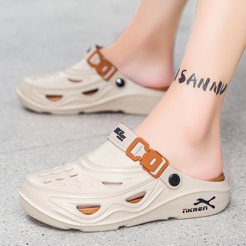 Grote Heren Zomer Buitensporten Strand Schoenen Sandalen Pantoffels Koppel's Huis Anti-Slip Buiten Vrijetijds Sandalen