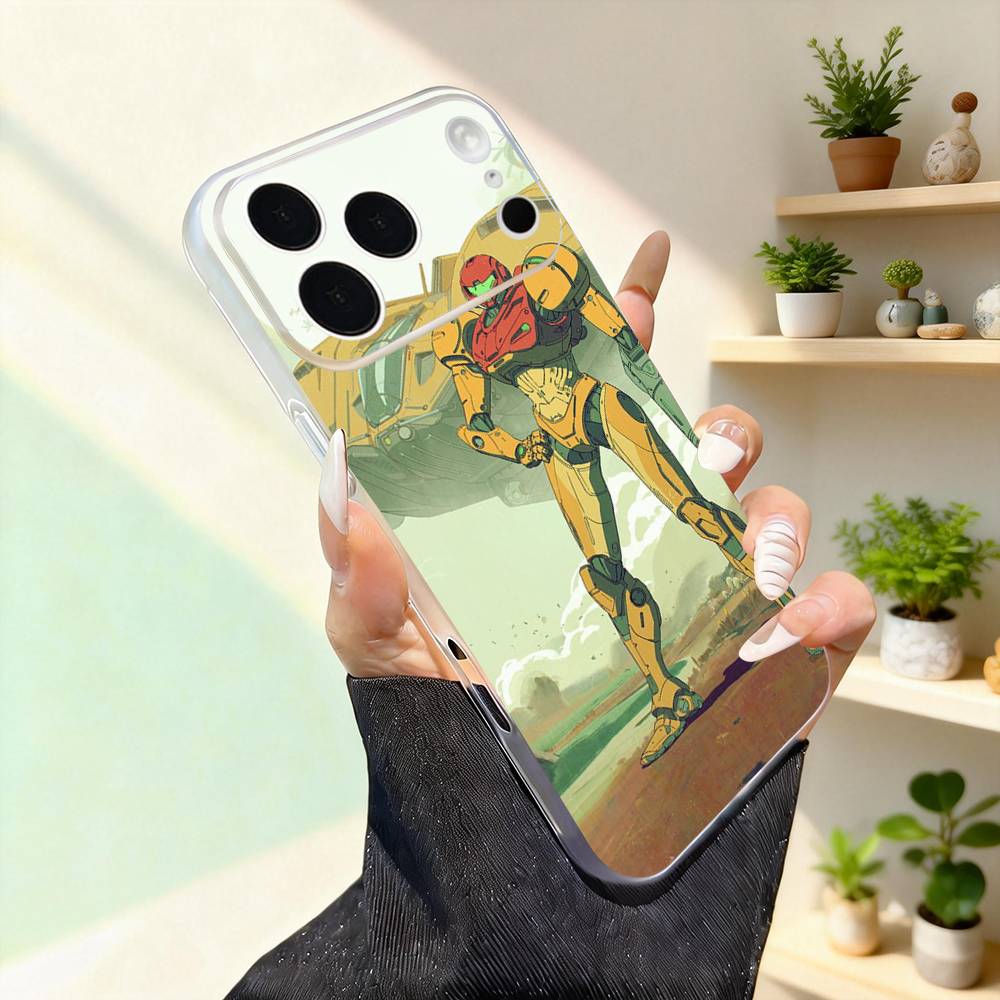 Game M-Metroid Dread For iPhone 17,16,15,14,13,12,11,Pro,Max,Plus,Mini,SE4,E Magnetic For Magsafe Wireless Phone Case iPhone17pro