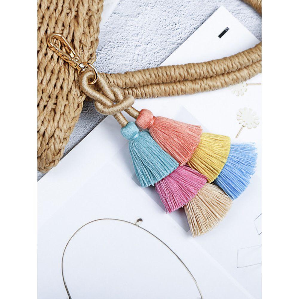 LALA Rattan Charm C-Beige