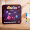 Magic Water Coloring Book for Toddlers Pocket Folding Cartoon Watercolor Drawing Painting Book Educational Art Crafts for Kids