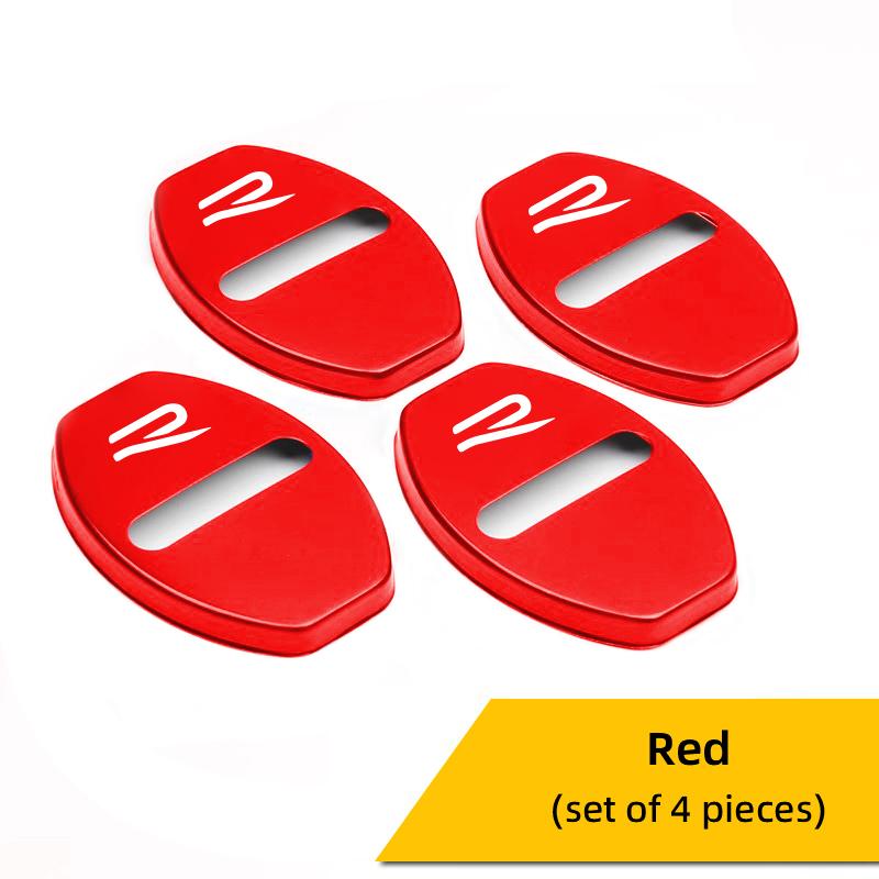 OPQ1 2026 Hot VOLKSWAGEN 4Pcs Car Door Lock Cover Stainless Steel Cap Auto Accessories For VW GTI Polo Golf Passat Tiguan Arteon Toua
