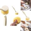 Innovative Long Handle Kitchen Cleaning Brush For Effortless Plate And Pot Cleaning