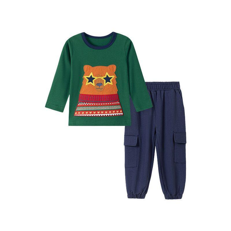 Little Maven European and American Style Boys' T-Shirt, Autum Long-Sleeved Baby Top, Cartoon Cotton Kidsren's T-Shirt