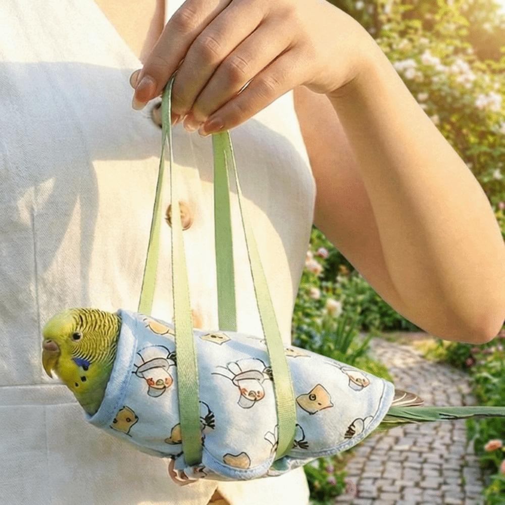 Soft Parrot Outing Bag Windproof Bird Travel Bag Guinea Pig Sleeping Bag  Travel Outgoing