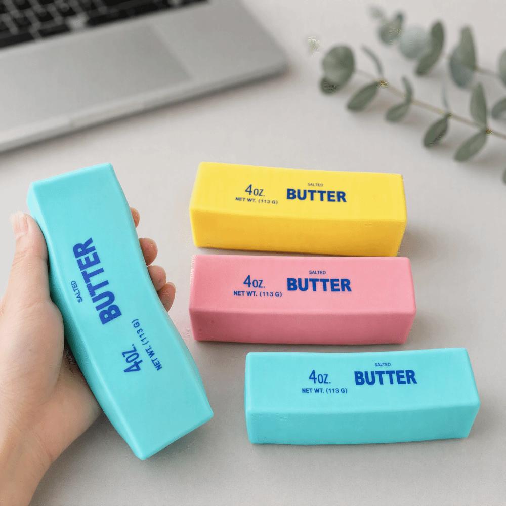 Kneading Butter Stick Squeezing Toy Creative Realistic Butter Sticks for Kids Adults
